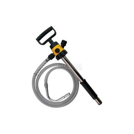 Edm Zap Parts Oil Safe Premium Hand Pump, Yellow, 102309 102309